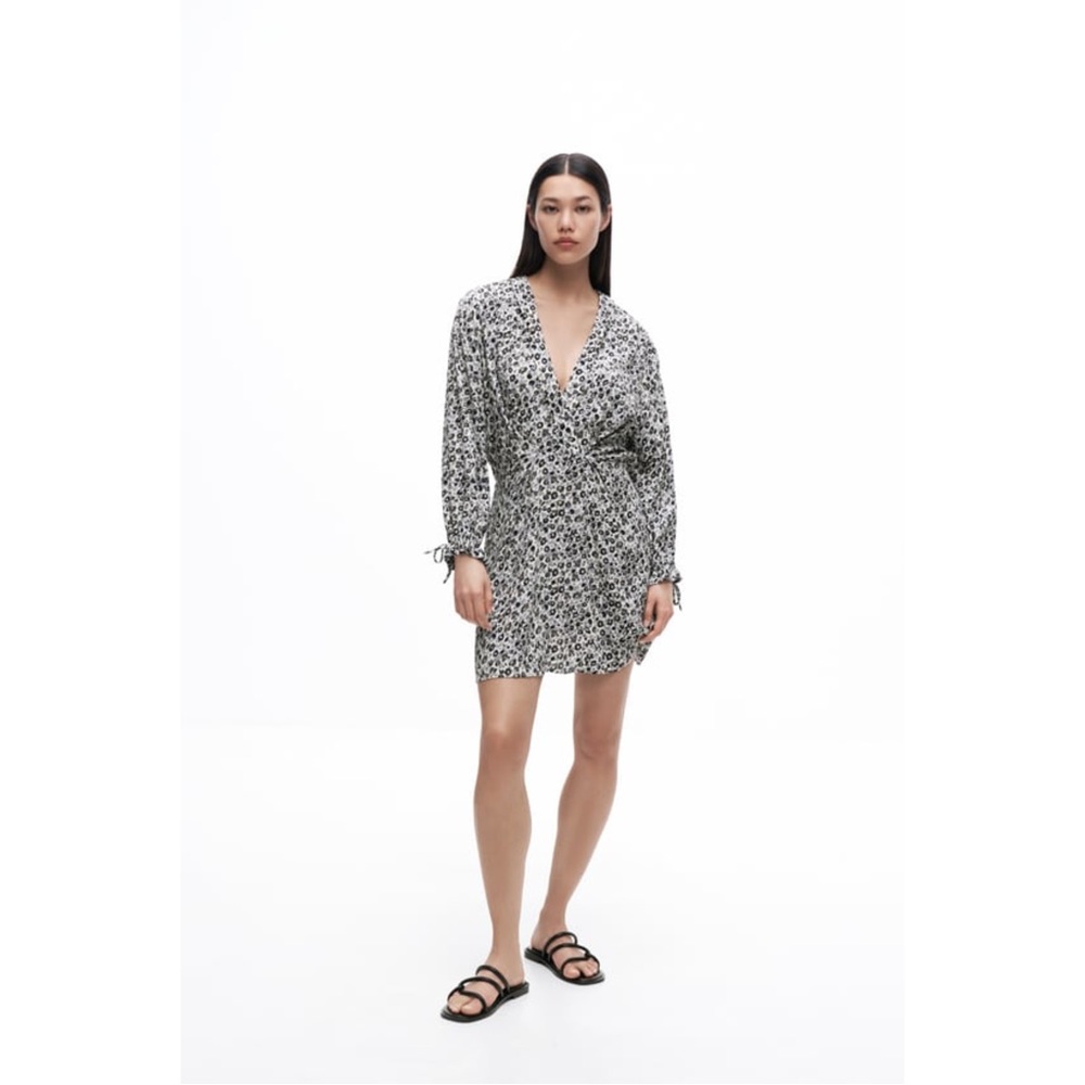 NWT Zara Floral Mini Dress